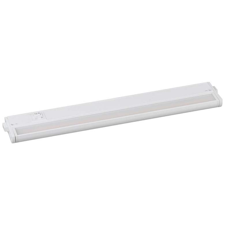 Image 1 Maxim CounterMax MX-L-120-3K 18" W White LED Under Cabinet Light