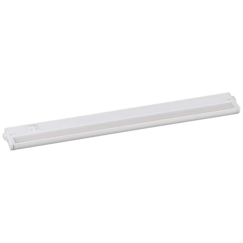 Image 1 Maxim CounterMax MX-L-120-3K 24 inch Wide White LED Under Cabinet Light