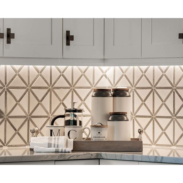 Image 5 Maxim CounterMax MX-L-24-SS 12"W Aluminum LED Under Cabinet Light more views