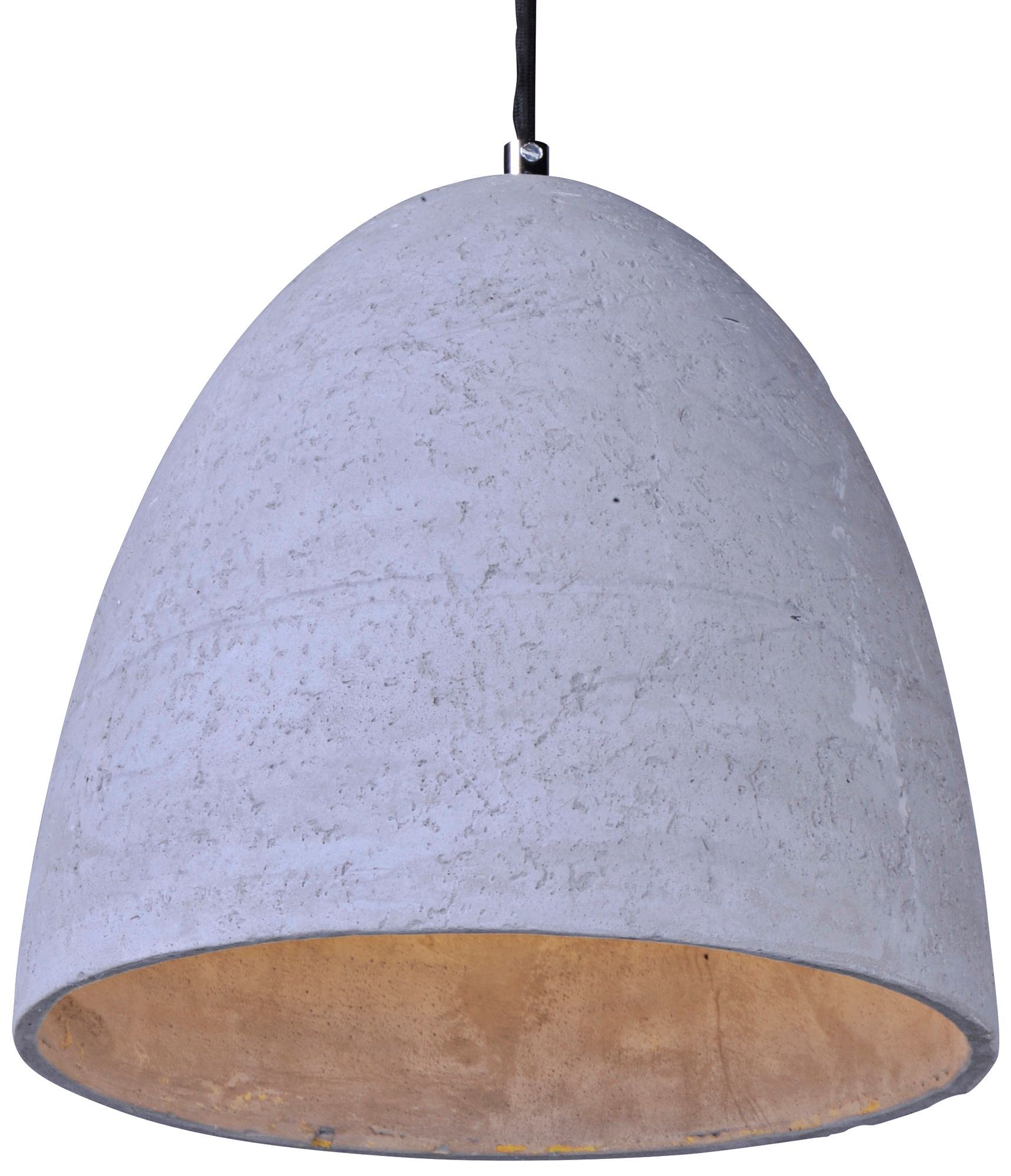 large cement pendant light