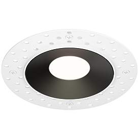Image1 of Maxim Crisp 3 3/4" Black Trimless LED Downlight - 5CCT