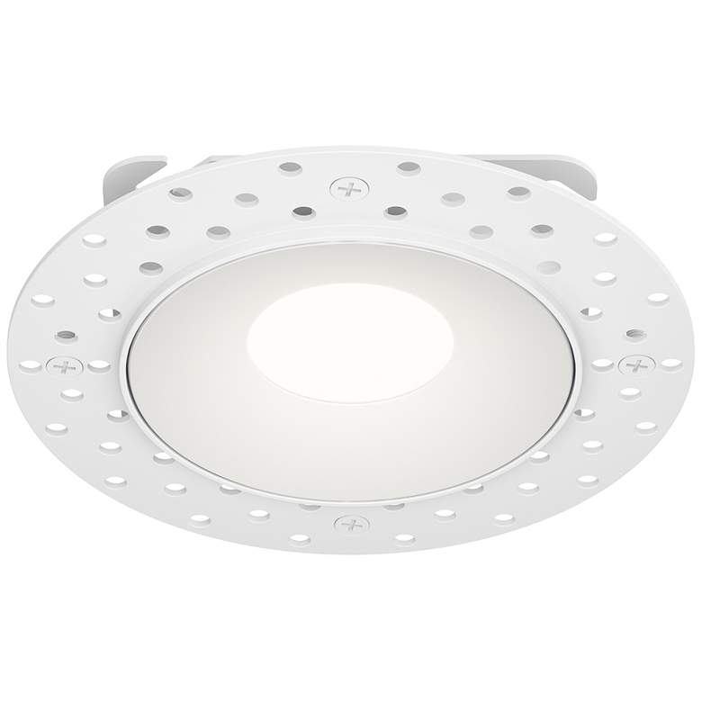 Image 1 Maxim Crisp 3 3/4" White Trimless LED Downlight - 3000K