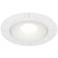 Maxim Crisp 3 3/4" White Trimless LED Downlight - 5CCT