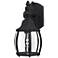 Maxim Crown Hill 11 3/4" High Black Outdoor Wall Light