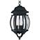 Maxim Crown Hill 17 1/4" High Black Finish Outdoor Hanging Lantern