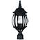 Maxim Crown Hill 21" High Black Outdoor Post Light