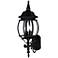 Maxim Crown Hill 23 1/2"H Black 3-Light Outdoor Wall Light