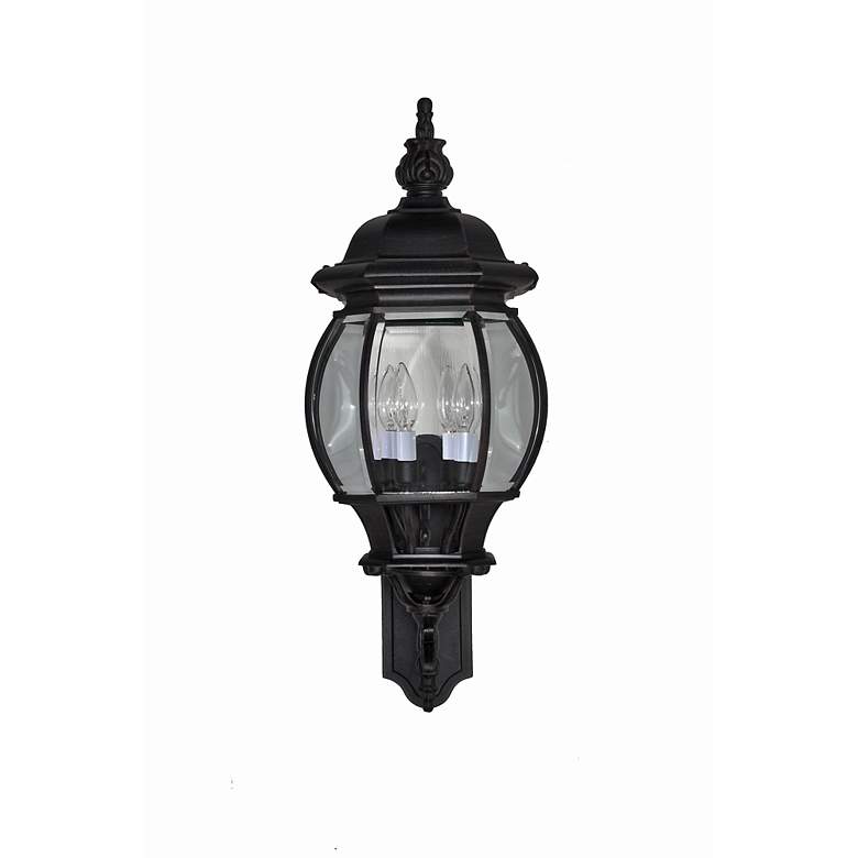 Image 2 Maxim Crown Hill 25 1/2" High Black Outdoor Wall Light more views