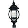 Maxim Crown Hill 27" High Black 4-Light Outdoor Post Light