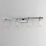 2_Maxim Cubos 30 3/4" Wide Polished Chrome 4-Light Bath Vanity more views