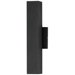 Maxim Culvert 14 1/2" High Black LED Outdoor Wall Light