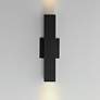 1_Maxim Culvert 14 1/2" High Black LED Outdoor Wall Light