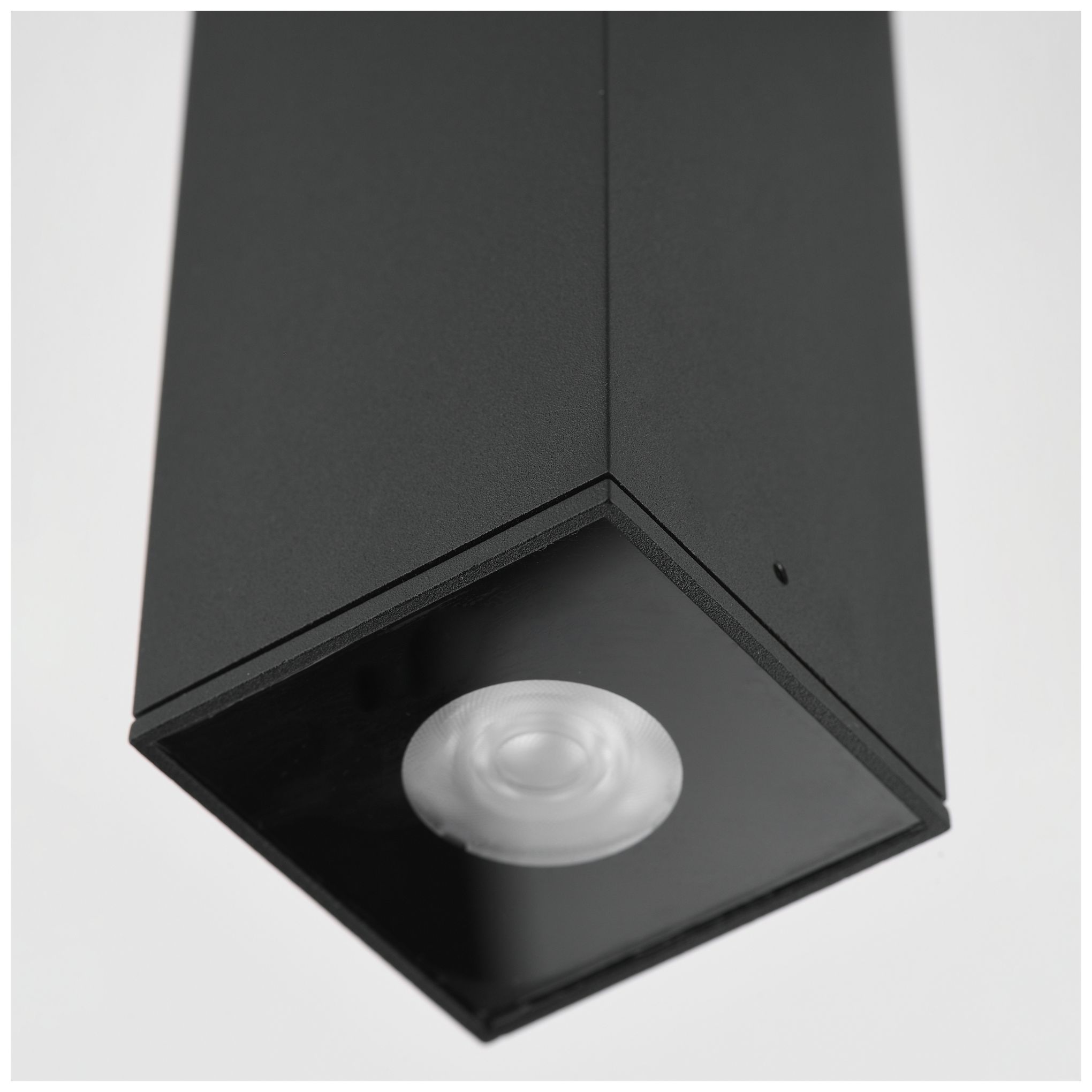 Image 4 Maxim Culvert 7 1/2" Black Square LED Outdoor Flush Mount more views