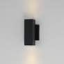 4_Maxim Culvert 7 1/2" High Black LED Outdoor Wall Light more views