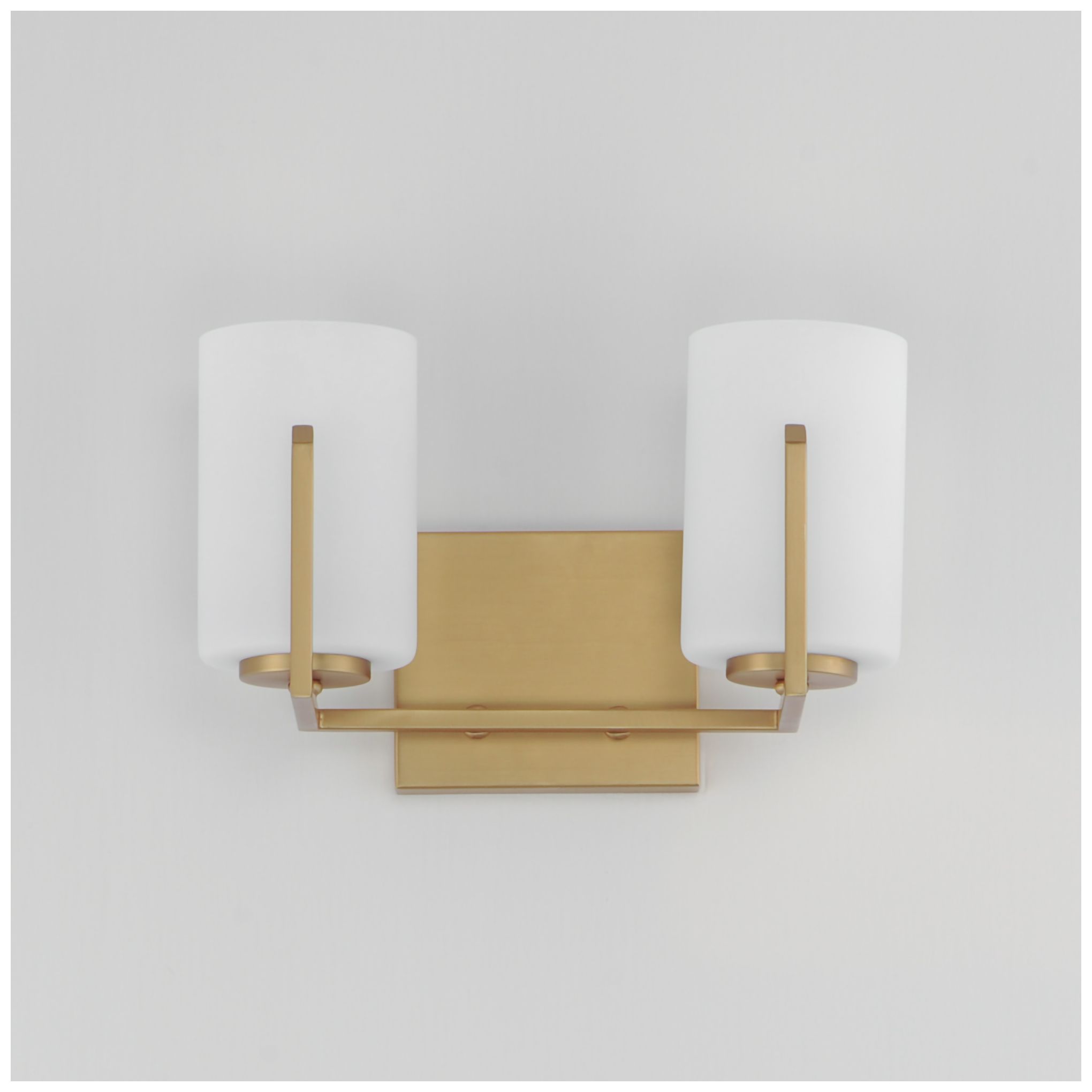 Thumbnail2 of Maxim Dart 12 1/2" Wide Natural Aged Brass 2-Light Bath Vanity more views