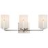 Maxim Dart 21 1/4" Wide Satin Nickel 3-Light Bath Light
