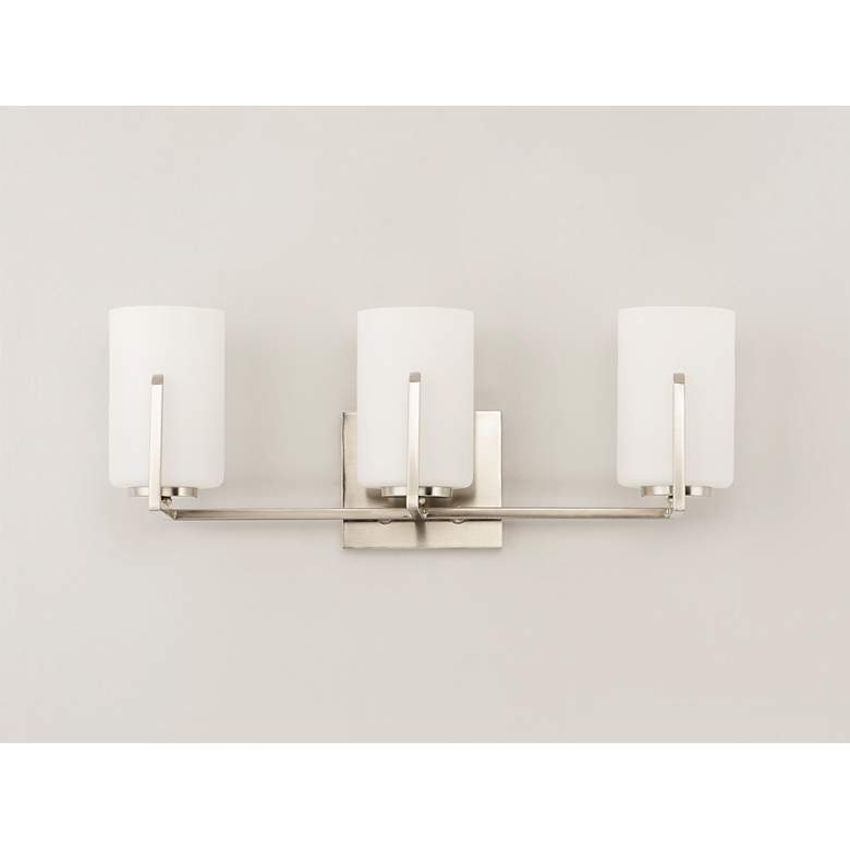 Image 2 Maxim Dart 21 1/4" Wide Satin Nickel 3-Light Bath Light more views