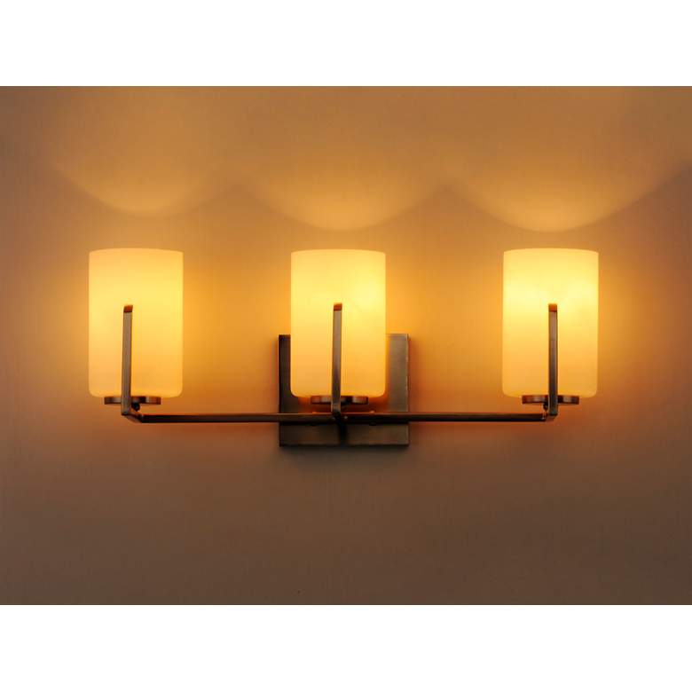 Image 4 Maxim Dart 21 1/4" Wide Satin Nickel 3-Light Bath Light more views