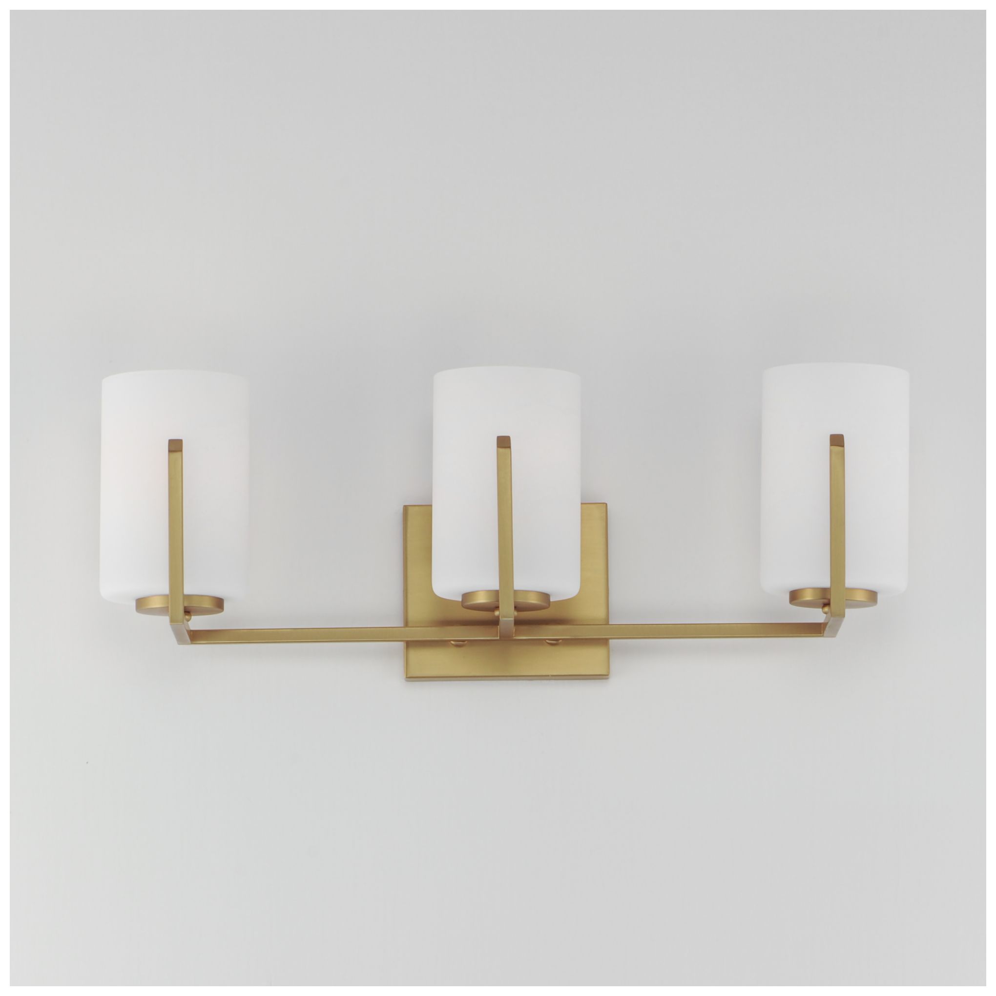 Image 2 Maxim Dart 21" Wide Natural Aged Brass 3-Light Bath Vanity more views