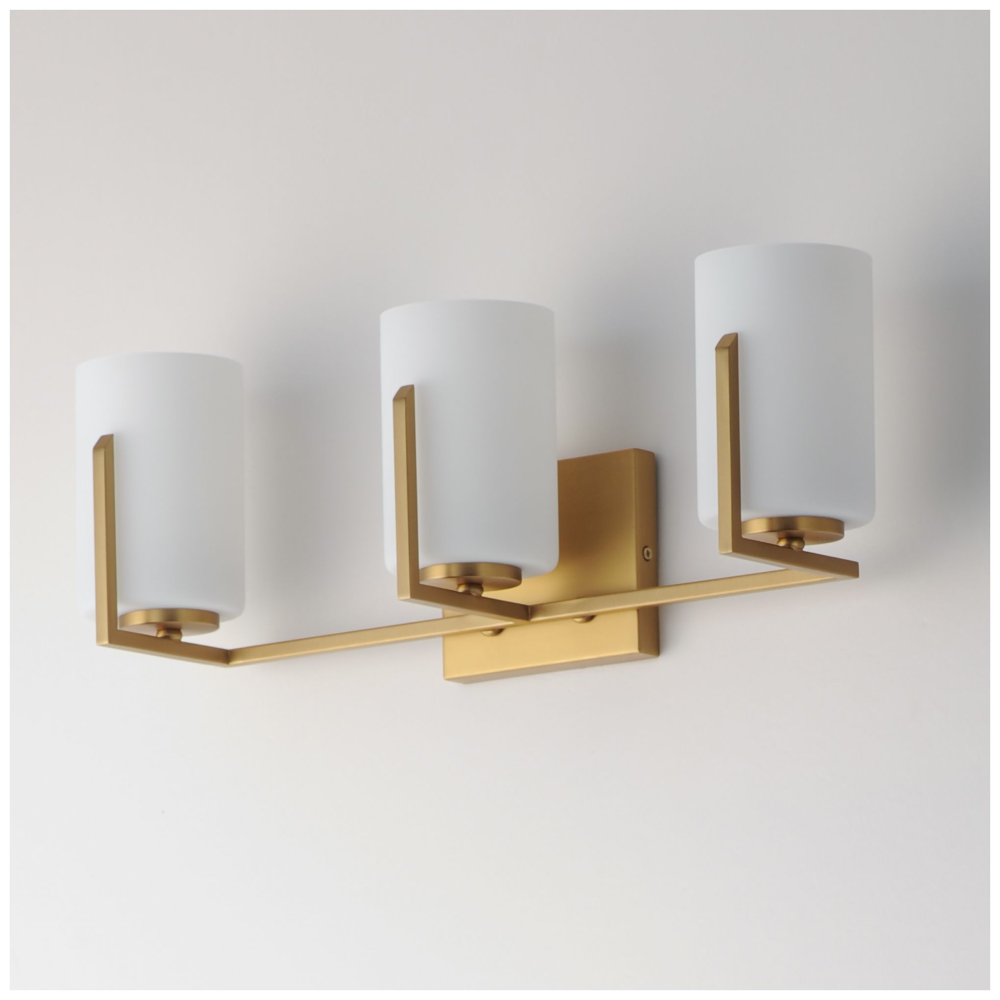 Image 5 Maxim Dart 21" Wide Natural Aged Brass 3-Light Bath Vanity more views