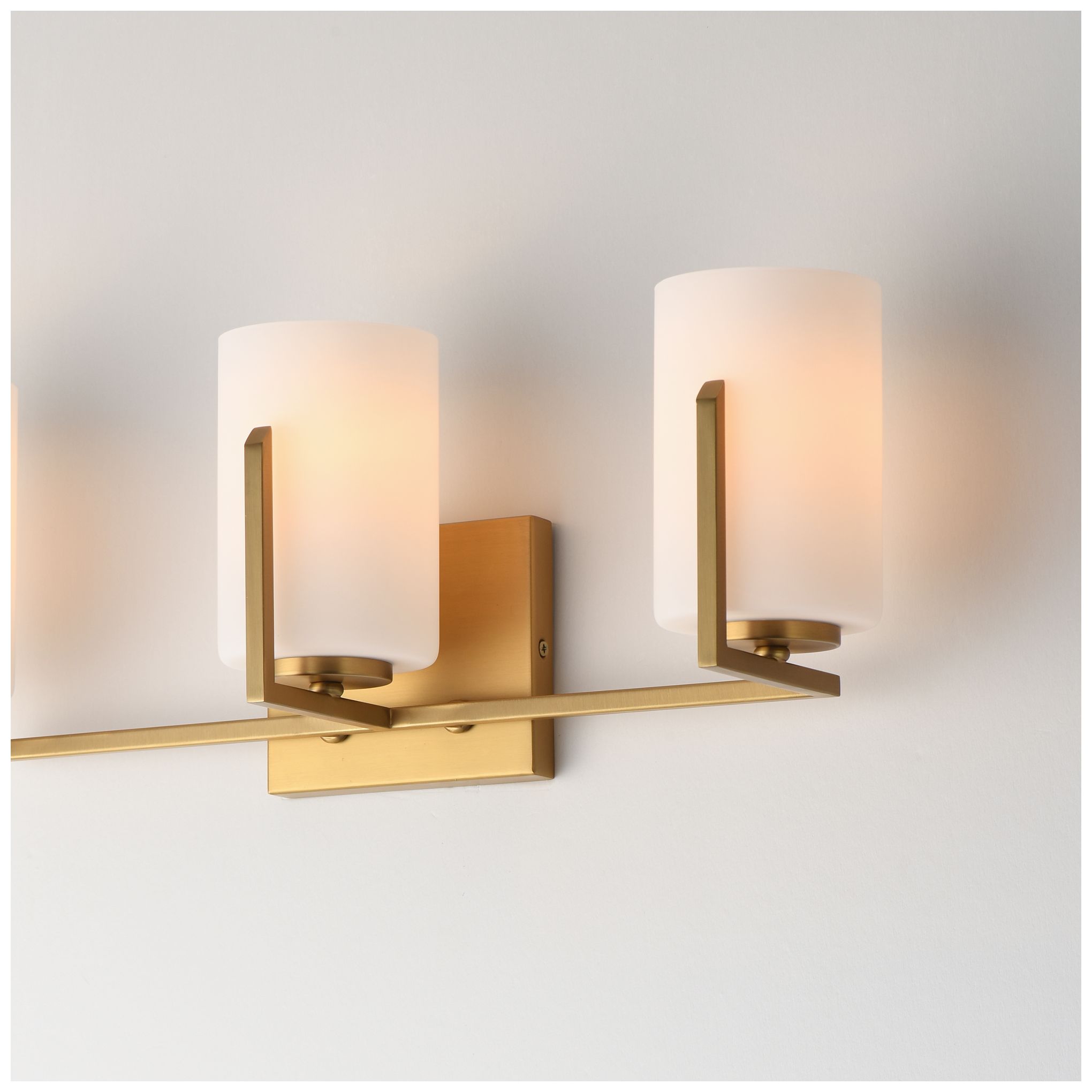 Image 6 Maxim Dart 21" Wide Natural Aged Brass 3-Light Bath Vanity more views