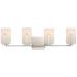 Maxim Dart 29 3/4" Wide Satin Nickel 4-Light Modern Bath Light