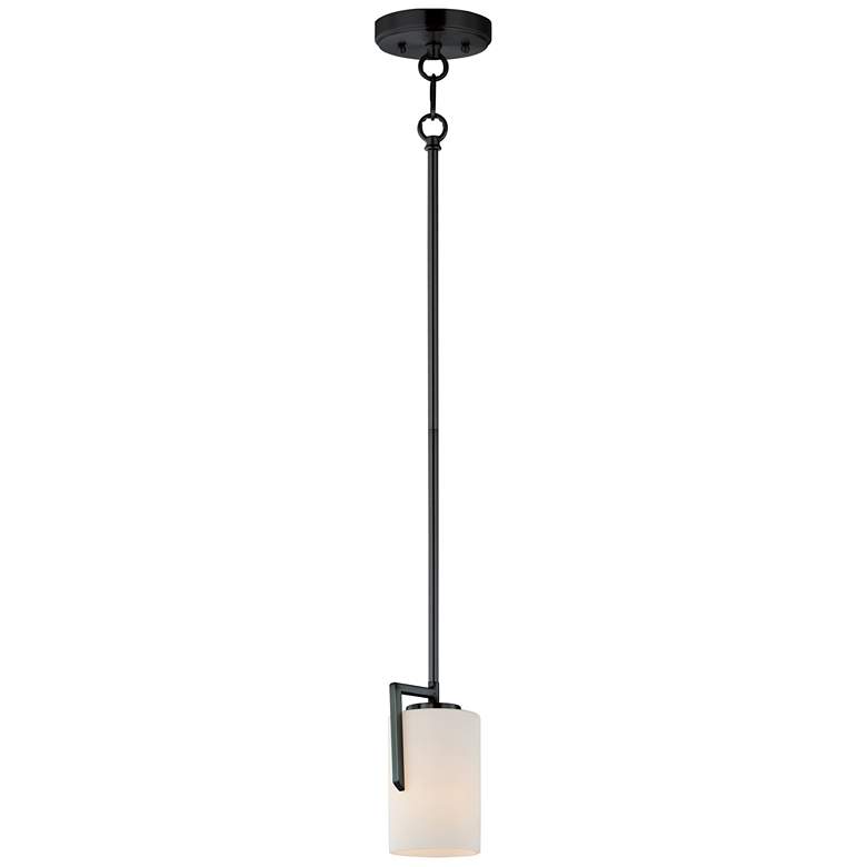 Image 1 Maxim Dart 4 1/2" Wide Black 1-Light Pendant