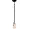 Maxim Dart 4 1/2" Wide Black 1-Light Pendant