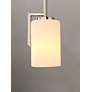 4_Maxim Dart 4 1/2" Wide Modern Satin Nickel Mini Pendant Light more views