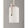 5_Maxim Dart 4 1/2" Wide Modern Satin Nickel Mini Pendant Light more views