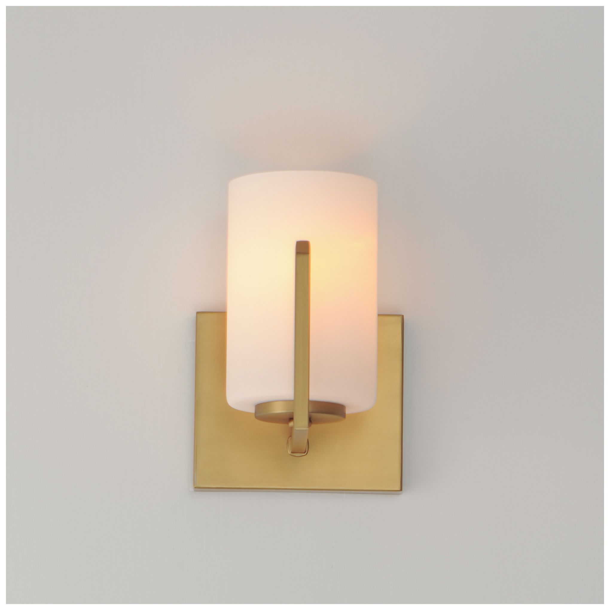 Image 3 Maxim Dart 7 3/4" High Natural Aged Brass 1-Light Bath Vanity more views
