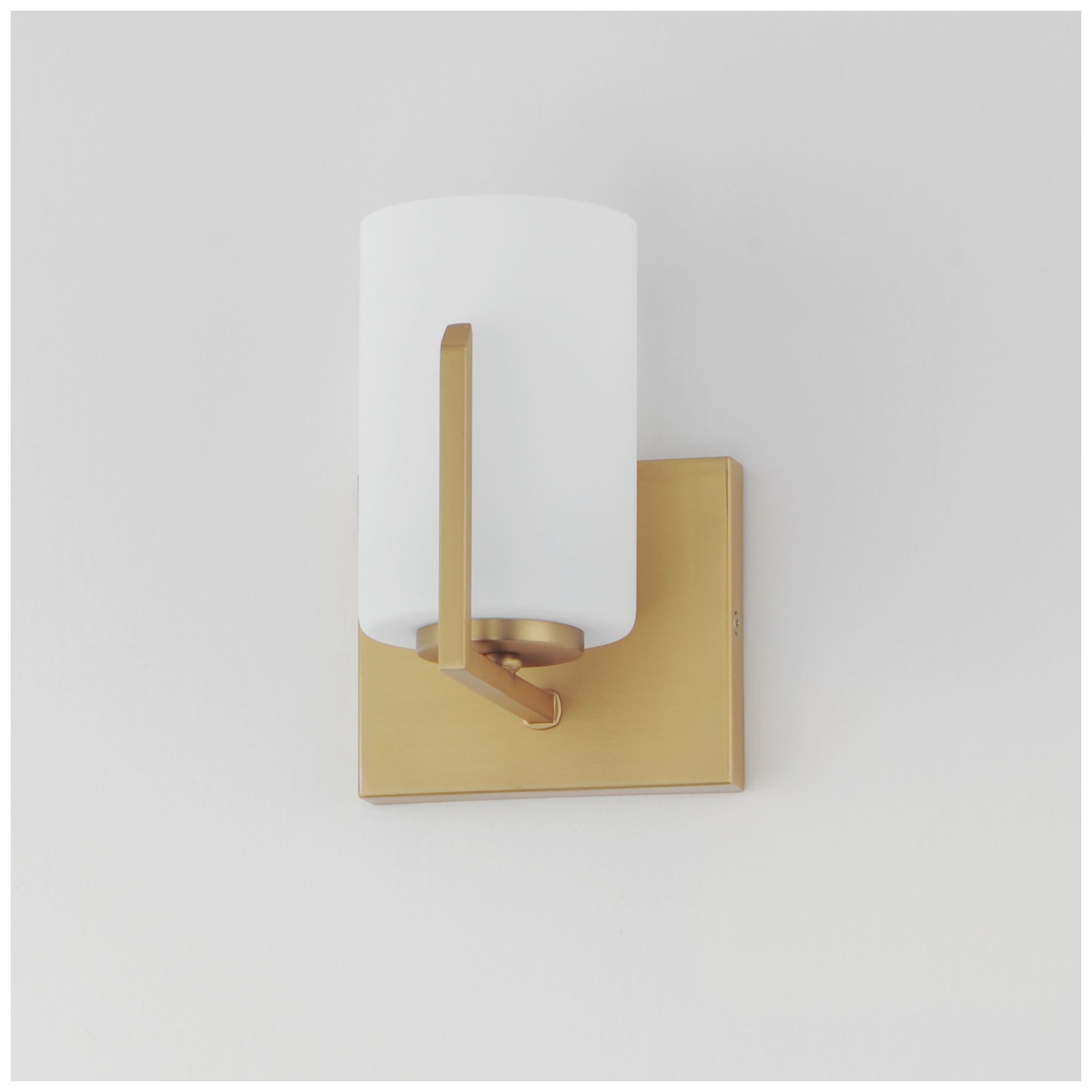 Image 4 Maxim Dart 7 3/4" High Natural Aged Brass 1-Light Bath Vanity more views