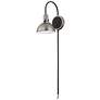 1_Maxim Dawn 12 1/2" High Satin Nickel Wall Sconce
