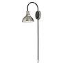 2_Maxim Dawn 12 1/2" High Satin Nickel Wall Sconce more views