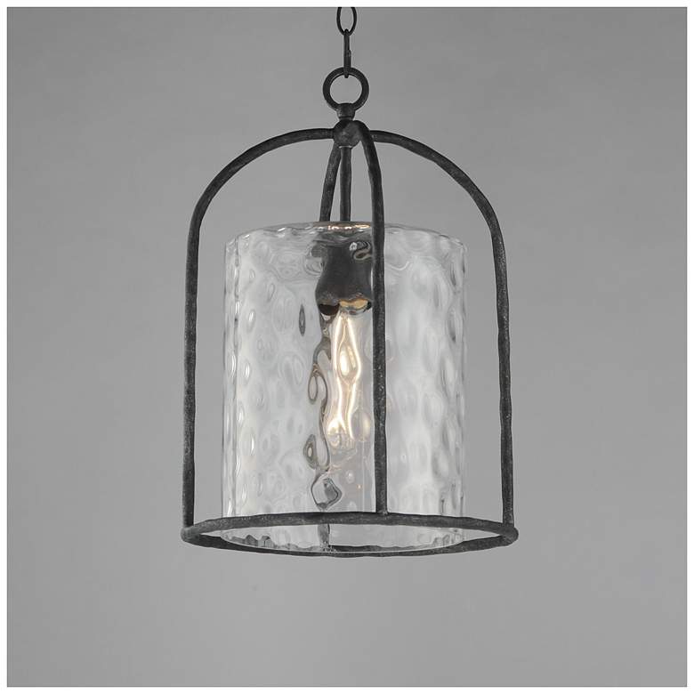 Image 4 Maxim Del Mar 13" Wide Blacksmith 1-Light Pendant more views