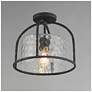 3_Maxim Del Mar 13" Wide Blacksmith 1-Light Semi Flush - Pendant more views