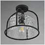 4_Maxim Del Mar 13" Wide Blacksmith 1-Light Semi Flush - Pendant more views