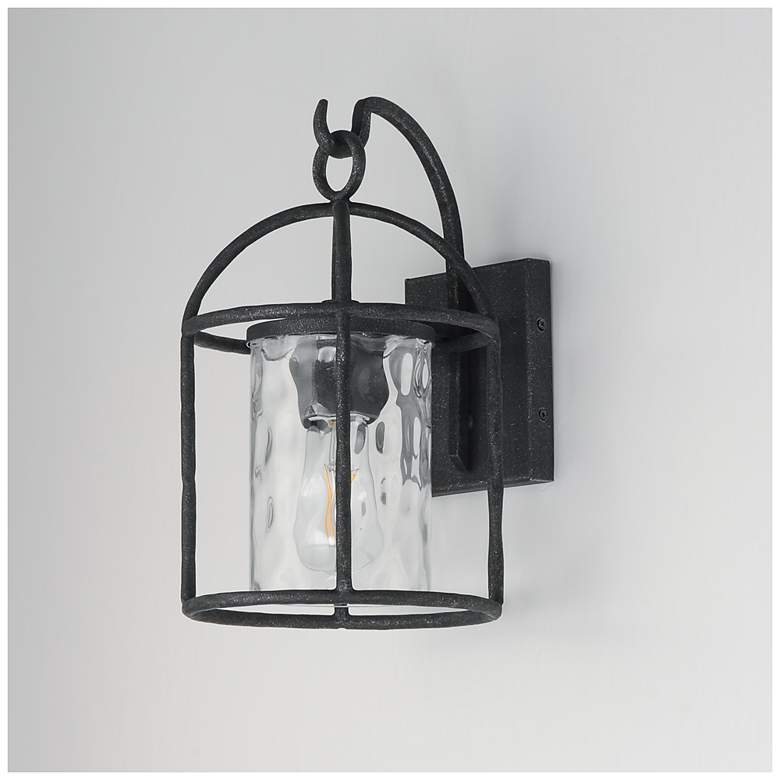 Image 5 Maxim Del Mar 14" High Blacksmith Small Outdoor Wall Light more views
