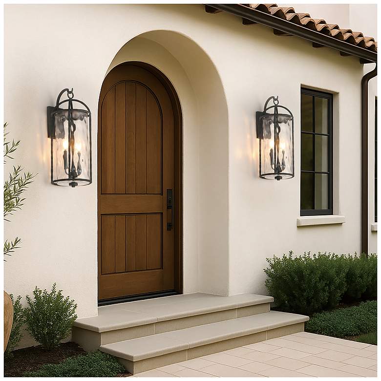 Image 7 Maxim Del Mar 24" High Blacksmith Large Outdoor Wall Light more views