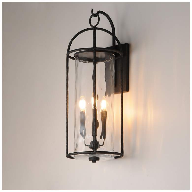 Image 1 Maxim Del Mar 30" High Blacksmith X-Large Outdoor Wall Light