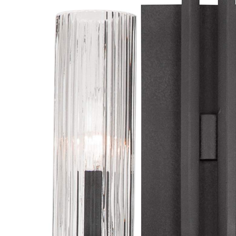 Image 2 Maxim Delos 17 1/4" High Anthracite 2-Light Wall Sconce more views