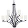 Maxim Deven 32" Wide 9-Light Oil Rubbed Bronze Chandelier
