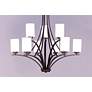 2_Maxim Deven 32" Wide 9-Light Oil Rubbed Bronze Chandelier more views