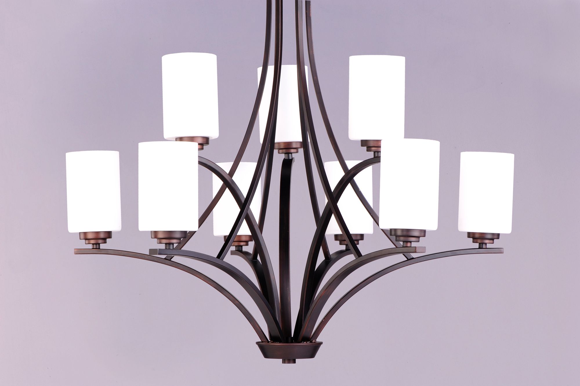Image 2 Maxim Deven 32" Wide Oil-Rubbed Bronze 9-Light Chandelier more views