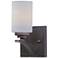 Maxim Deven 9" High Oil-Rubbed Bronze Wall Sconce
