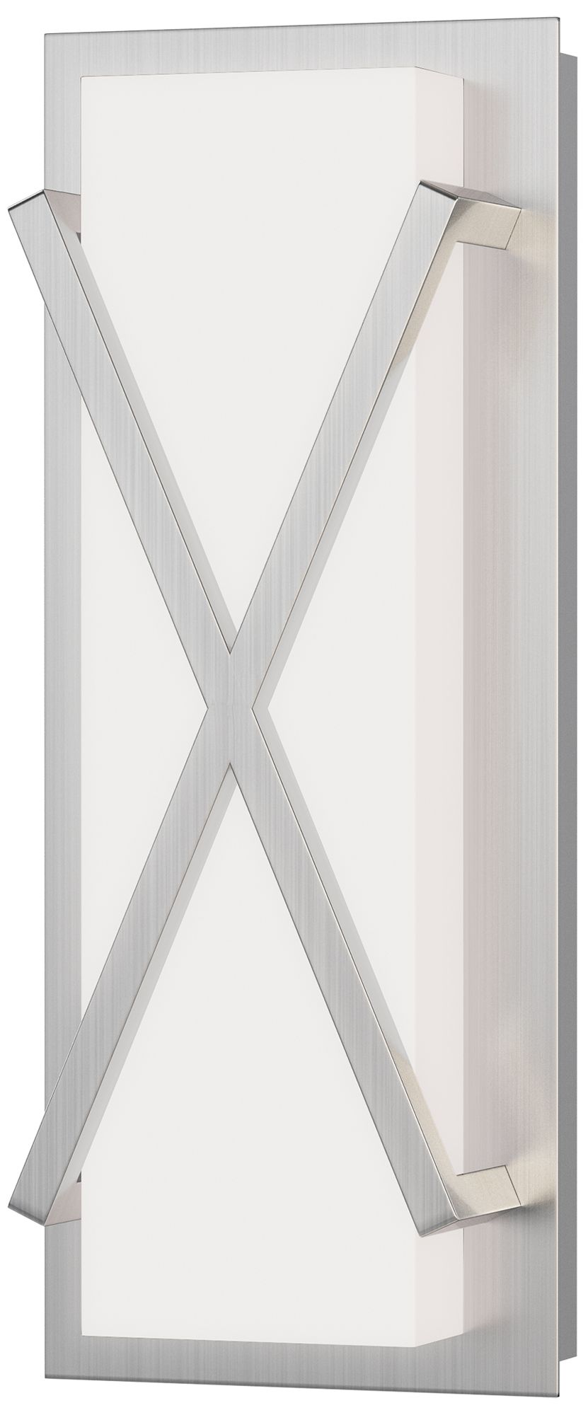 Maxim Dexter 14" Satin Nickel LED Wall Sconce