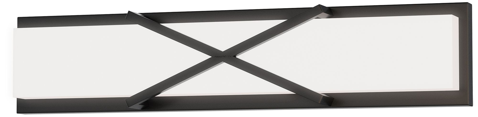 Maxim Dexter 24" Black LED Wall Sconce