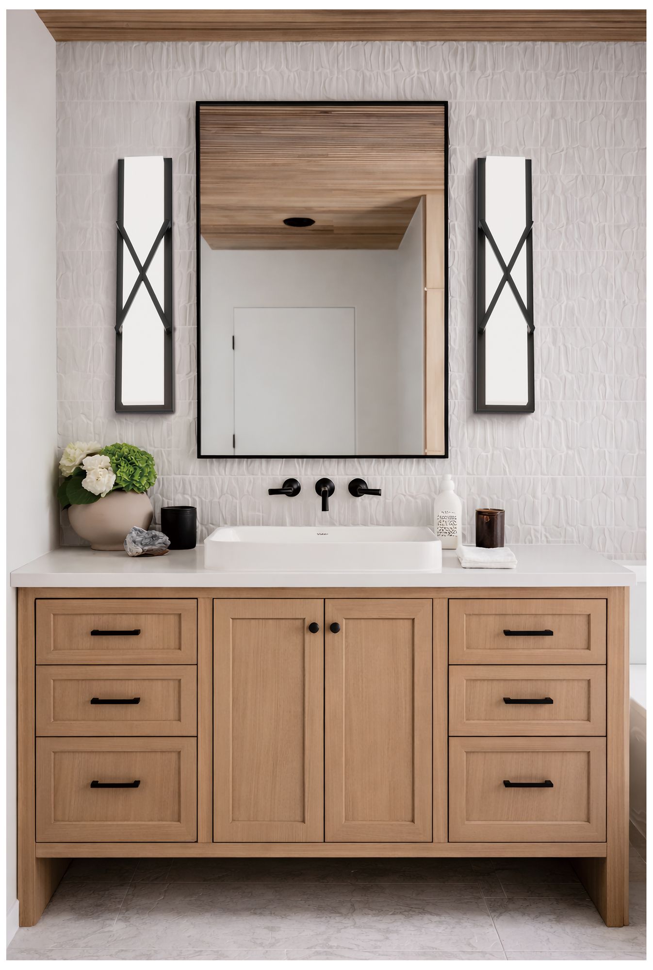 Image 2 Maxim Dexter 24" Black LED Wall Sconce more views