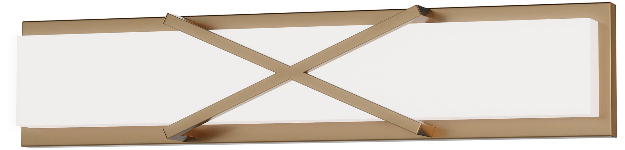 Maxim Dexter 24" Natural Aged Brass LED Wall Sconce