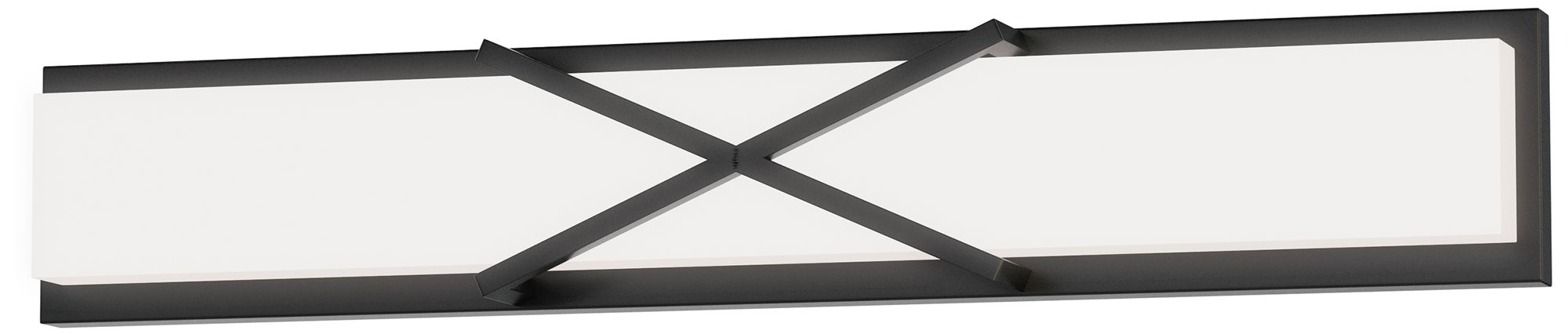 Maxim Dexter 30" Black LED Wall Sconce